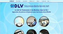 Desktop Screenshot of heureux-dans-la-vie.net